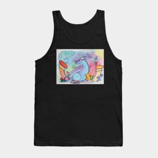 Rainbow Dragon :: Dragons and Dinosaurs Tank Top